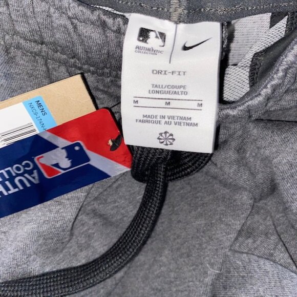 Nike Authentic Co. Astros Flux Performance Jogger Pants – Heathered Gray/Black - Picture 10 of 10